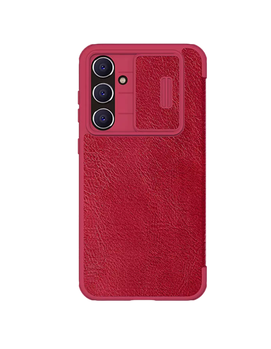 Чехол книжка Nillkin Samsung Galaxy S23 FE Qin Pro, Красный