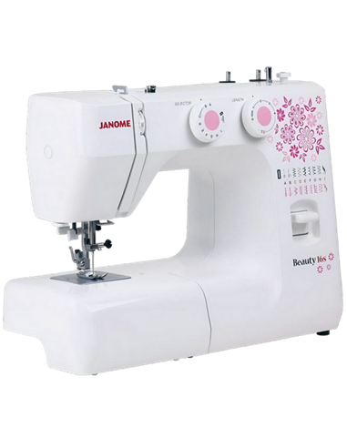Mașină de cusut JANOME Beauty 16s, Alb