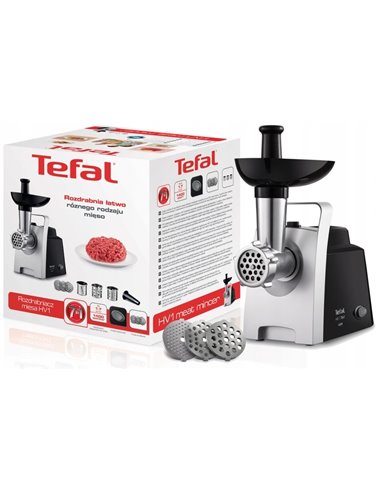 Мясорубка Tefal NE108831, Черный Серебристый