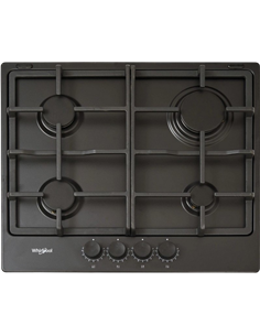 Plită pe gaz Whirlpool TGML 660 NB, Negru