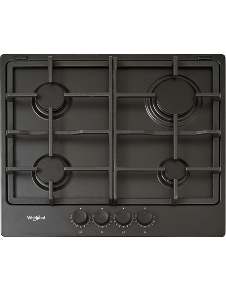 Plită pe gaz Whirlpool TGML 660 NB, Negru