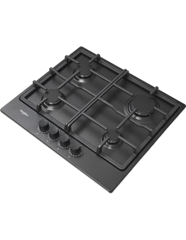 Plită pe gaz Whirlpool TGML 660 NB, Negru