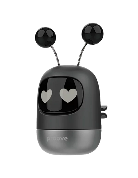 Ароматизатор для авто Proove Emoji Robot Lovely, Чёрный
