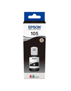 Recipient de cerneală Epson 105 EcoTank, C13T00Q140, Negru 2