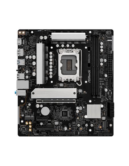 Placă de bază ASRock B860M-X, LGA1851, Intel B860, Micro-ATX
