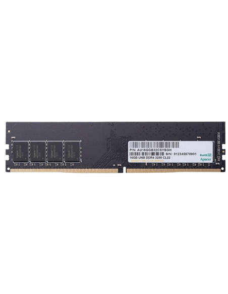 Memorie RAM Apacer AU16GGB32CSYBGH, DDR4 SDRAM, 3200 MHz, 16GB