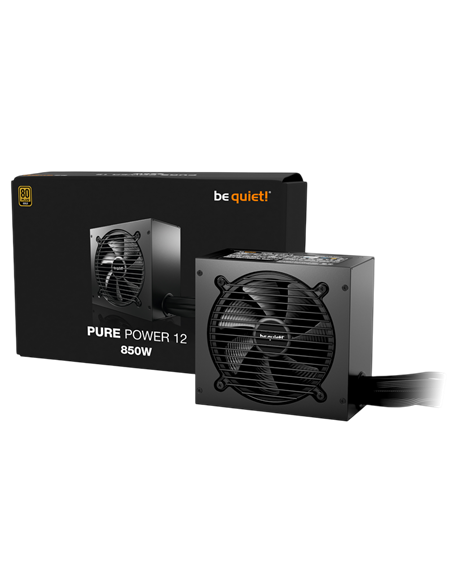 Sursă Alimentare PC be quiet! PURE POWER 12, 850W, ATX, Nemodular