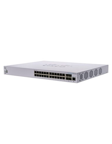 Сетевой коммутатор Cisco CBS350-24XS, 20x 10/100/1000/10000 Мбит/с, 4x SFP+