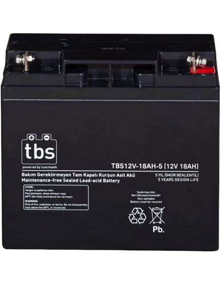 Аккумулятор для ИБП Tuncmatik TSK1457, 12В 18