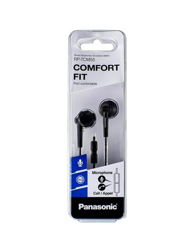 Наушники Panasonic RP-TCM55GC, Чёрный