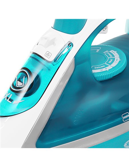 Утюг Tefal FV5737E0, 2500Вт, Бирюзовый