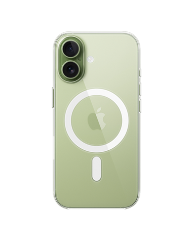 Чехол Apple iPhone 17 Clear Case with MagSafe, Прозрачный