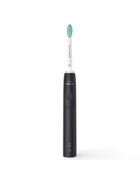 Электрическая звуковая зубная щетка Philips HX3675/15, Чёрный | Розовый