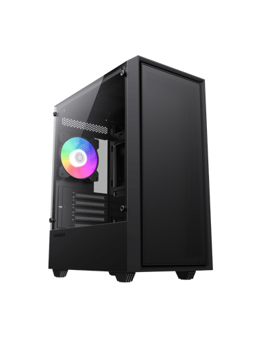 Carcasă PC Gamemax Storm, Mini-Tower, Fără PSU, Negru