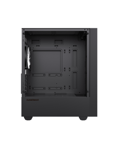 Carcasă PC Gamemax Storm, Mini-Tower, Fără PSU, Negru