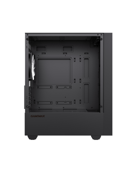 Carcasă PC Gamemax Storm, Mini-Tower, Fără PSU, Negru