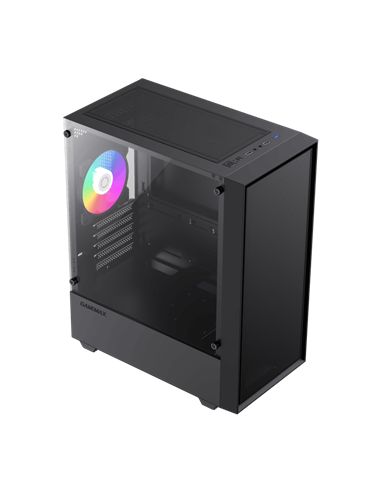 Компьютерный корпус Gamemax Storm, Mini-Tower, Без блока питания, Чёрный