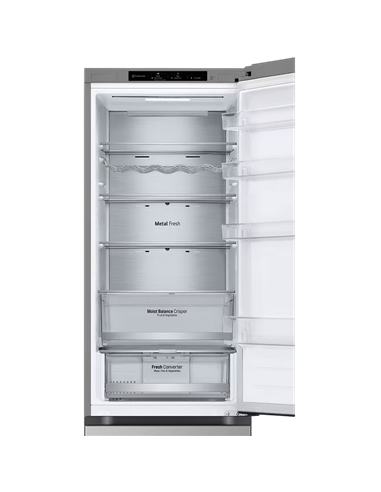 Frigider LG GBV5240DPY, Oțel inoxidabil