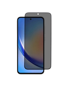 Защитное стекло Xcover Privacy Full Glue Premium для Samsung Galaxy A36/A56, Черный