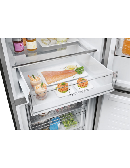 Frigider Haier EHD3PWDNPD206, Dark Inox
