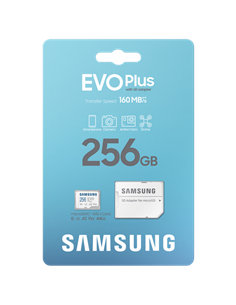 Карта памяти Samsung EVO Plus MicroSDXC, 256Гб (MB-MC256SA/KR) 2