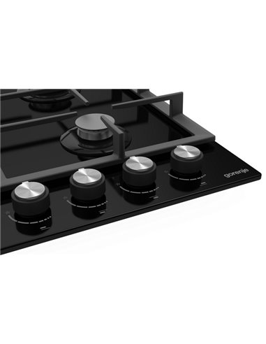 Газовая варочная панель Gorenje GTW 641 KB, Чёрный