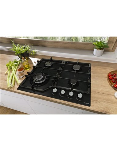 Plită pe gaz Gorenje GTW 641 KB, Negru