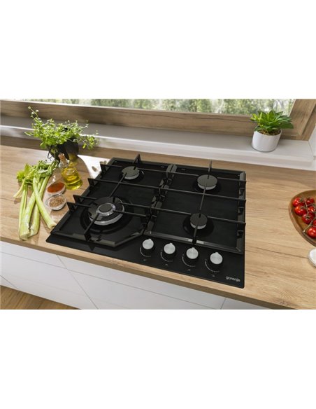 Plită pe gaz Gorenje GTW 641 KB, Negru
