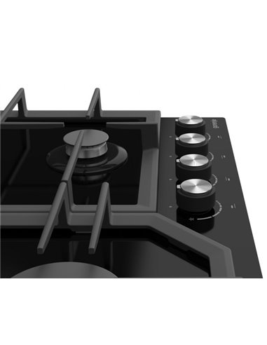 Газовая варочная панель Gorenje GTW 641 KB, Чёрный