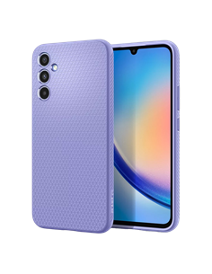 Чехол Spigen Samsung A34, Liquid Air, Фиолетовый