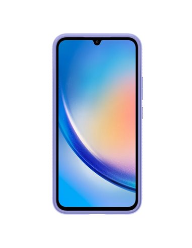 Чехол Spigen Samsung A34, Liquid Air, Фиолетовый