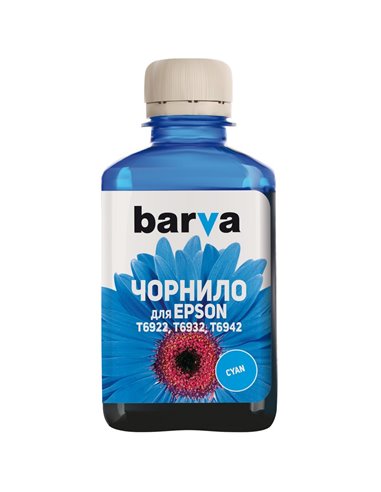 Recipient de cerneală Barva T6931, 180ml, Cyan