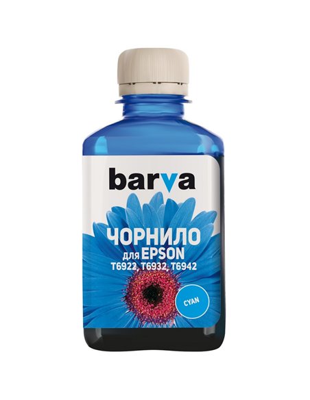 Recipient de cerneală Barva T6931, 180ml, Cyan
