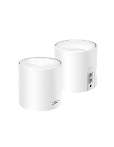 Домашняя Mesh Wi-Fi система TP-LINK Deco X10(2-pack), Wi-Fi, Белый