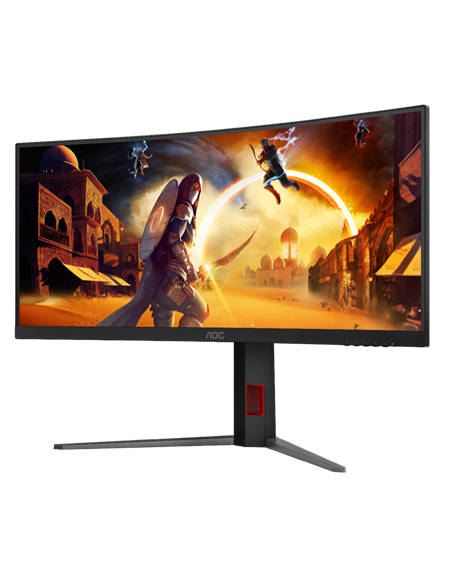 34" Игровой монитор AOC CU34G4, VA 3440x1440 WQHD, Чёрный