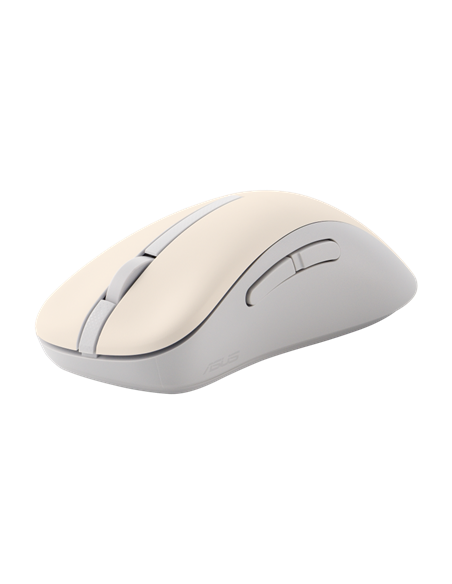 Mouse Wireless ASUS MD102, Oat Milk