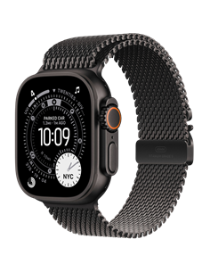 Ceas inteligent Apple Watch Ultra 3, 49mm, Black Titanium