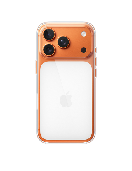 Чехол Apple iPhone 17 Pro Clear Case with MagSafe, Прозрачный