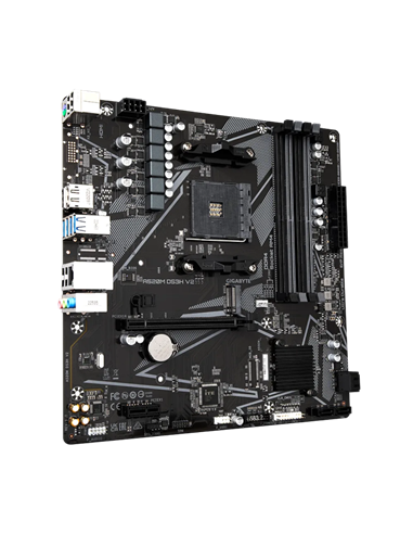 Материнская плата Gigabyte A520M DS3H V2, AM4, AMD A520, Micro-ATX