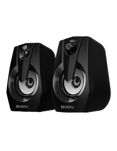 Компьютерные колонки 2.0 SVEN "370", Чёрный