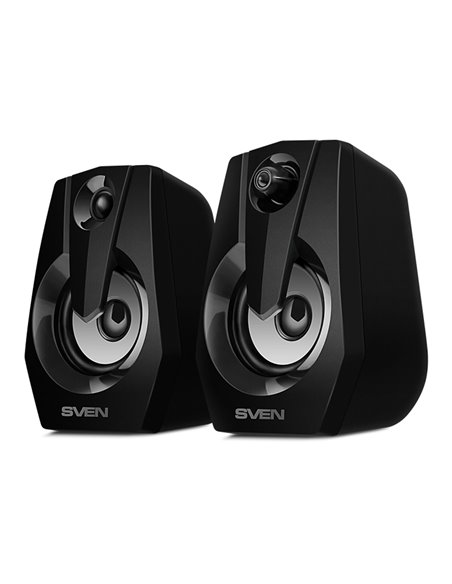 Компьютерные колонки 2.0 SVEN "370", Чёрный