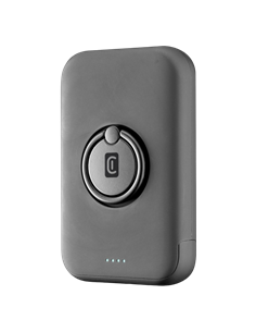Acumulator extern Cellularline MAG 5000 Wireless, 5000mAh, Negru