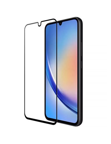 Защитное стекло Nillkin Galaxy  A34 - Tempered Glass CP+ pro, Чёрный