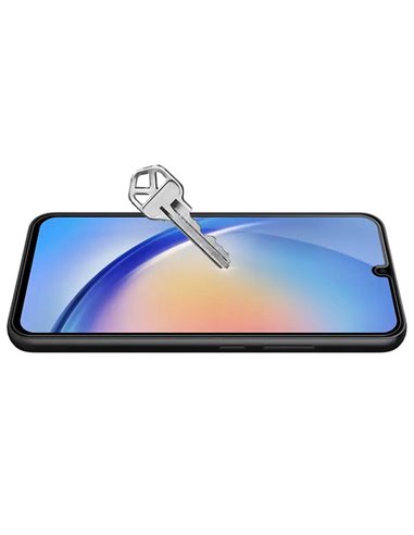 Защитное стекло Nillkin Galaxy  A34 - Tempered Glass CP+ pro, Чёрный