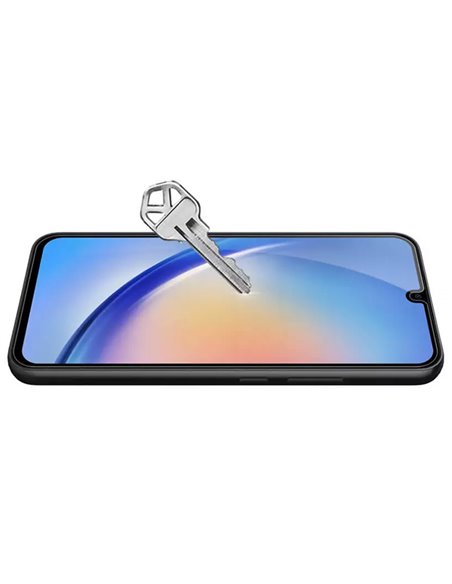 Sticlă de protecție Nillkin Galaxy  A34 - Tempered Glass CP+ pro, Negru
