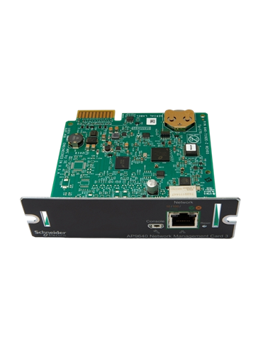 Card de gestionare a rețelei APC AP9640, Turn