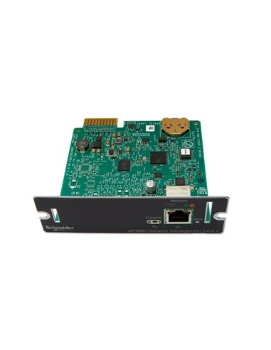 Card de gestionare a rețelei APC AP9640, Turn