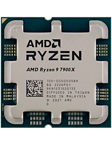 Процессор AMD Ryzen 9 7900X, AMD Radeon Graphics,  | Tray