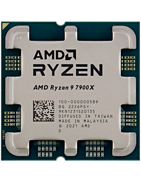 Процессор AMD Ryzen 9 7900X, AMD Radeon Graphics,  | Tray