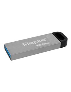 USB Flash накопитель Kingston DataTraveler Kyson, 128Гб, Серебристый 2